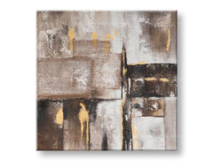 Ζωγραφισμένη εικόνα τοίχου ABSTRAKT 1 μέρος CWF11292SDE1 - 70x70 cm