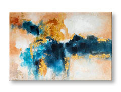Ζωγραφισμένη εικόνα τοίχου ABSTRAKT 1 μέρος CWF11305WE1 - 120x80 cm