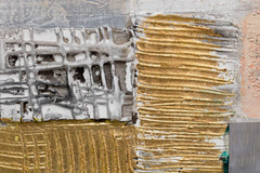 Ζωγραφισμένος πίνακας τοίχου ABSTRAKT 1 μέρος 120x40 cm CWF1137L-145E1