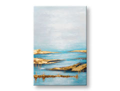 Ζωγραφισμένη εικόνα τοίχου ABSTRAKT 1 μέρος CWF11462WE1 - 80x120 cm