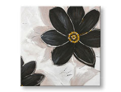 Ζωγραφισμένη εικόνα τοίχου FLOWERS 1 μέρος CWF1184WE1 - 70x70 cm