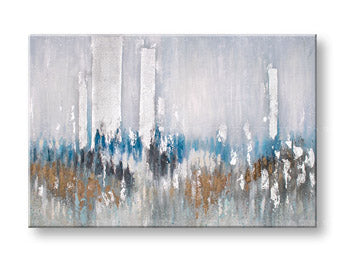 Ζωγραφισμένη εικόνα τοίχου ABSTRAKT 1 μέρος 90x60 cm CWF1222W-12E1