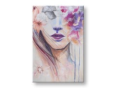 Ζωγραφισμένη τοιχογραφία ΓΥΝΑΙΚΑ 1 μέρος 60x90 cm CWF1326SD-1E1