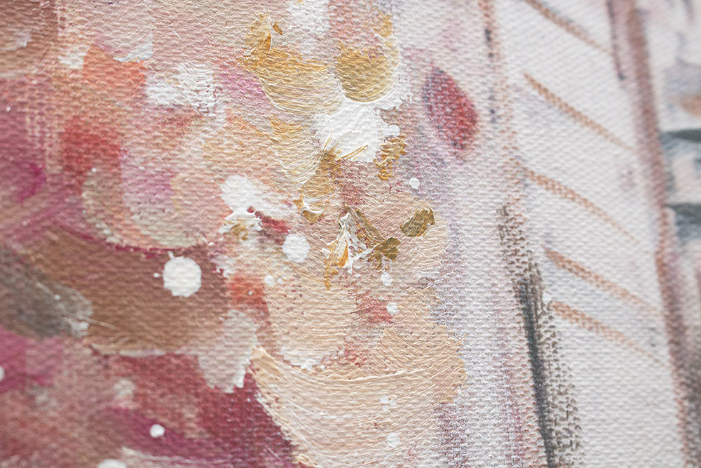 Ζωγραφισμένος πίνακας τοίχου PARIS 1 μέρος 70x70 cm