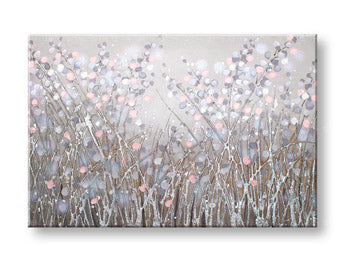 Ζωγραφισμένη εικόνα τοίχου FLOWERS 1 μέρος 90x60 cm CWF1751WE1