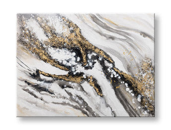 Ζωγραφισμένη εικόνα τοίχου ABSTRAKT 1 μέρος CWFAB046 - 120x90 cm