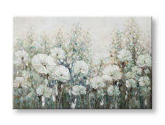 Ζωγραφισμένη εικόνα τοίχου FLOWERS 1 μέρος CWFFL084 - 120x80 cm