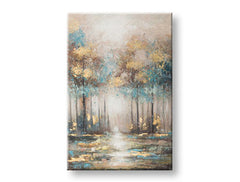 Ζωγραφισμένη τοιχογραφία ΔΕΝΔΡΑ 1 μέρος YOBCWFTR087 - 80x120 cm | διαφορετικά μεγέθη