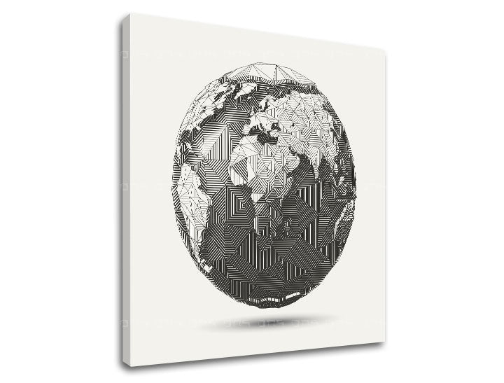 Τέχνη τοίχου MAPS_014 - εικόνα 5