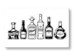 Τοιχογραφία με κείμενο Drinks