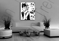 Χειροποίητη ζωγραφική POP Art Έκπτωση -15% Audrey Hepburn ah4 | διαφορετικά μεγέθη
