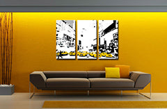 Χειροποίητος πίνακας ζωγραφικής POP Art ΝΕΑ ΥΟΡΚΗ 3 τεμάχια 0107 nyc | διαφορετικά μεγέθη
