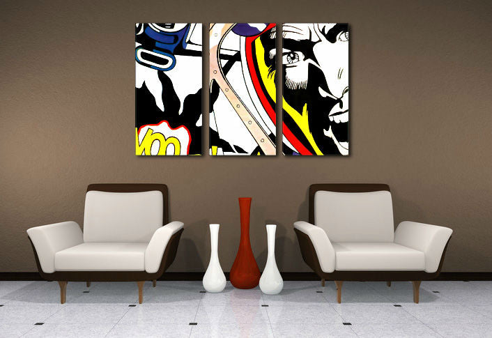 Χειροποίητη ζωγραφική POP Art ΛΙΧΤΕΝΣΤΑΪΝ | διάφορα μεγέθη