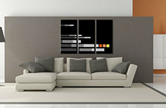 Χειροποίητη ζωγραφική POP Art ΝΕΑ ζωγραφική POP Art 3 μέρη np | διαφορετικά μεγέθη