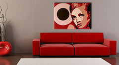 Χειροποίητη ζωγραφική POP Art Twigy 1 τεμάχιο 0001 tw | διαφορετικά μεγέθη