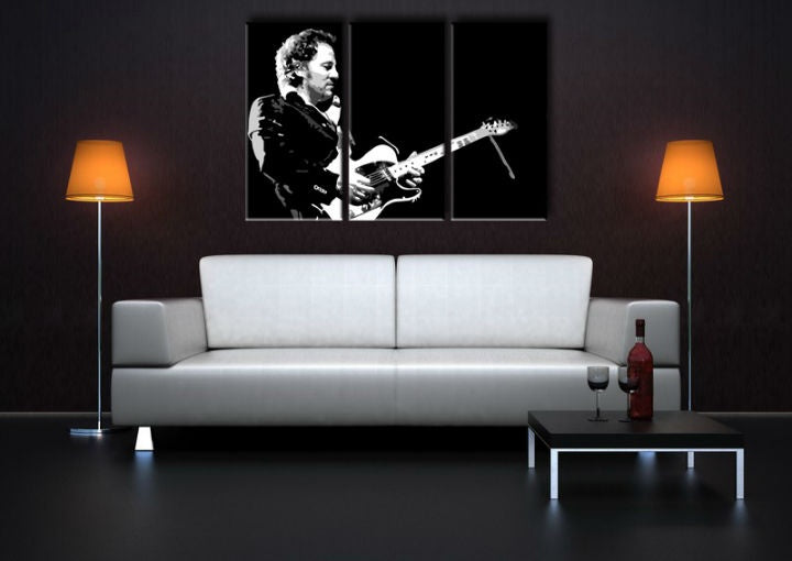 Χειροποίητη ζωγραφική POP Art Bruce Springsteen 3 τεμάχια bs - εικόνα 2