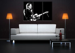 Χειροποίητη ζωγραφική POP Art Bruce Springsteen 3 τεμάχια bs - εικόνα 2