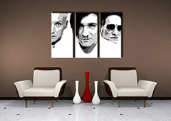 Χειροποίητος πίνακας ζωγραφικής POP Art Die Ärzte 3-part da2 | διαφορετικά μεγέθη