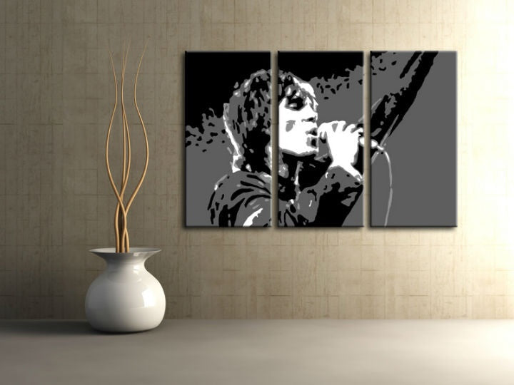 Χειροποίητος πίνακας ζωγραφικής POP Art Ian Brown 3 τεμάχια ib2 - εικόνα 2