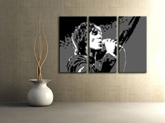 Χειροποίητος πίνακας ζωγραφικής POP Art Ian Brown 3 τεμάχια ib2