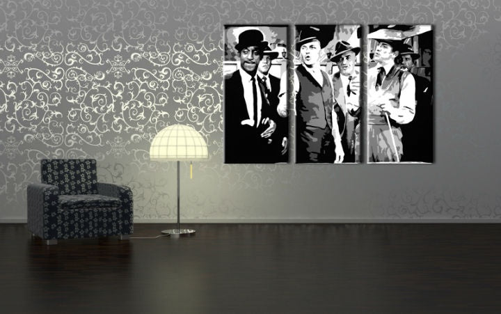 Χειροποίητη ζωγραφική POP Art Rat Pack 3 τεμαχίων rp