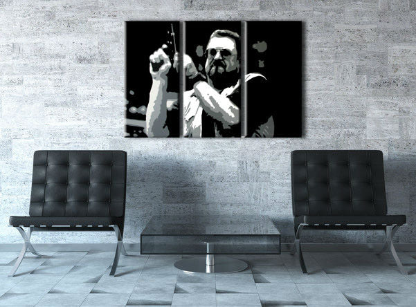 Χειροποίητη ζωγραφική POP Art Big Lebowski 3 κομμάτι bl1 - εικόνα 3