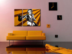 Χειροποίητος πίνακας POP Art του Clint Eastwood | διάφορα μεγέθη
