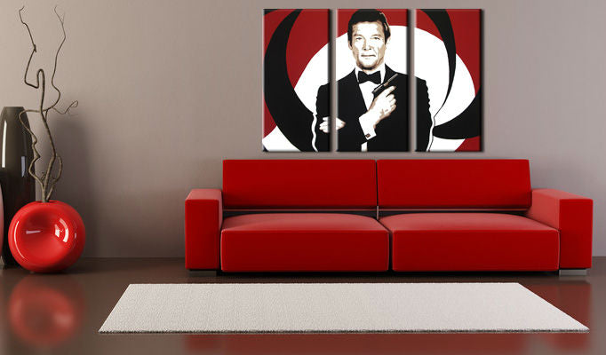 Χειροποίητος πίνακας POP Art James Bond | διάφορα μεγέθη