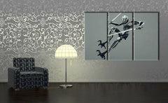 Χειροποίητος πίνακας ζωγραφικής POP Art Star Wars 3 τεμαχίων sw4 | διαφορετικά μεγέθη