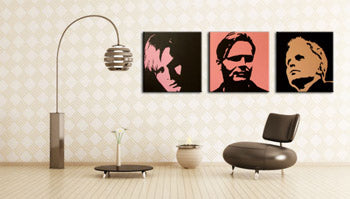 Χειροποίητος πίνακας ζωγραφικής POP Art Herbert Grônemeyer 3 piece hg | διαφορετικά μεγέθη