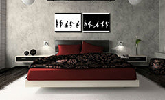 Χειροποίητος πίνακας ζωγραφικής POP Art Monthy Python 2 piece mp | διαφορετικά μεγέθη