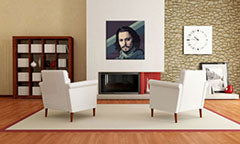 Χειροποίητος πίνακας ζωγραφικής POP Art Johnny Depp1 κομμάτι jd | διαφορετικά μεγέθη