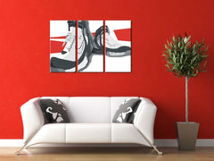 Χειροποίητη ζωγραφική POP Art μπότες μπότες 3 τεμαχίων - εικόνα 2