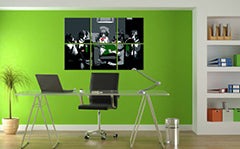 Χειροποίητη ζωγραφική POP Art DOGS 6 κομμάτια σκυλιά | διαφορετικά μεγέθη