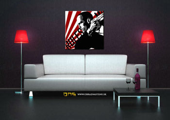 Χειροποίητος πίνακας ζωγραφικής POP Art THE TRANSPORTER - Courier 1 part kur2 | διαφορετικά μεγέθη