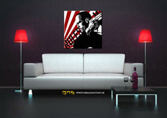 Χειροποίητος πίνακας ζωγραφικής POP Art THE TRANSPORTER - Courier 1 part kur2 | διαφορετικά μεγέθη