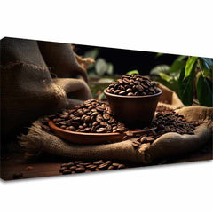 Ζωγραφιές καφέ για την κουζίνα Morning Arabica - εικόνα 2