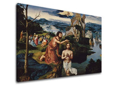 Ζωγραφική σε καμβά Joachim Patinir - Βάπτιση του Ιησού Χριστού - εικόνα 2