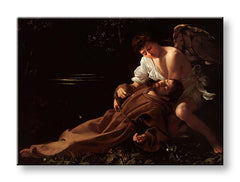 Ζωγραφική σε καμβά Michelangelo Caravaggio - Ο Άγιος Φραγκίσκος της Ασίζης σε έκσταση - εικόνα 4