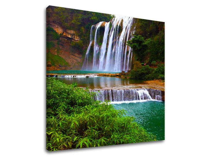 Ζωγραφική τοίχου WATERFALLS