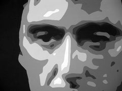 Ζωγραφισμένη POP ART τοιχογραφία SCARFACE-AL PACINO - εικόνα 2